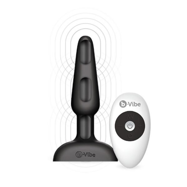 B-Vibe - Trio Remote Control Plug Black