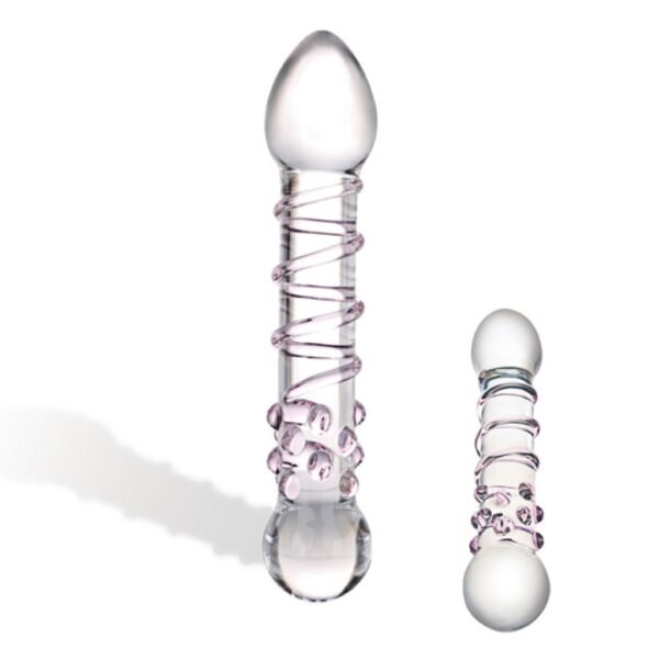 Sraigtinis dildo Glas