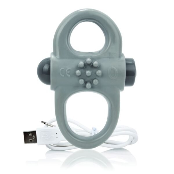 The Screaming O - Charged Yoga Vibe Ring Grey - Image 2