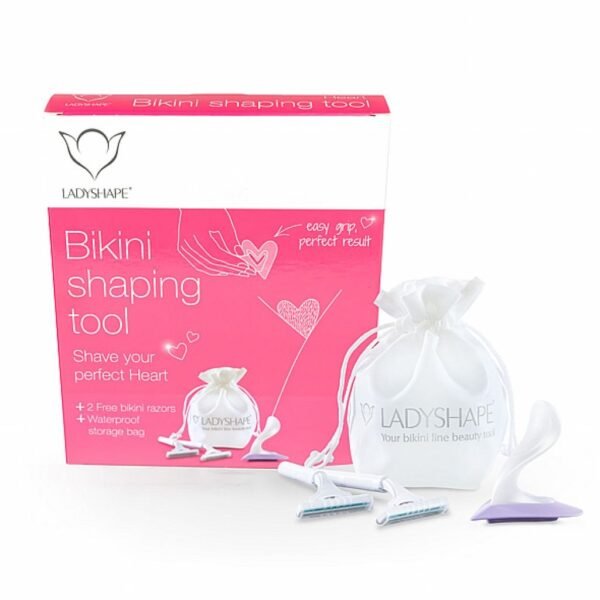 Formavimo priemonė intymioms vietoms skusti Ladyshape širdelės formos