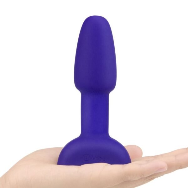 B-Vibe - Rimming Petite Remote Control Plug Purple - Image 5