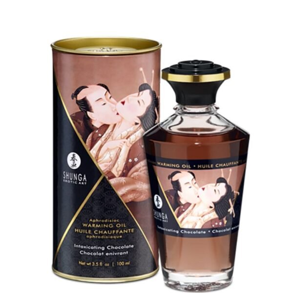 Afrodiziakas, šildantis šokolado aliejus 100 ml