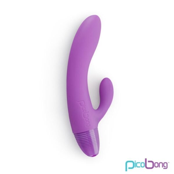 Vibratorius su kotu PicoBong violetinės spalvos