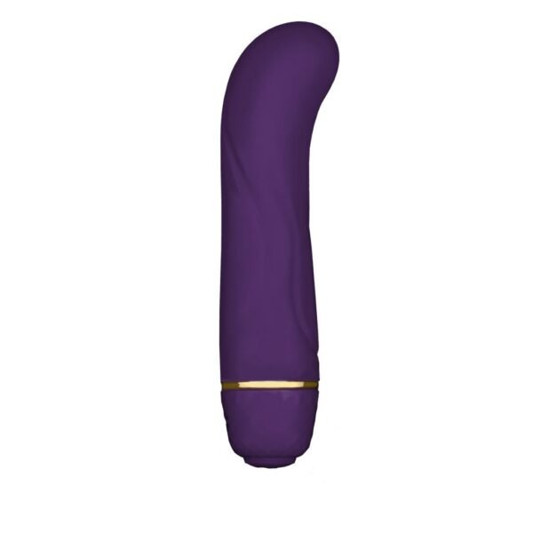 Klasikinis mini vibratorius Floral Deep Purple - Image 2