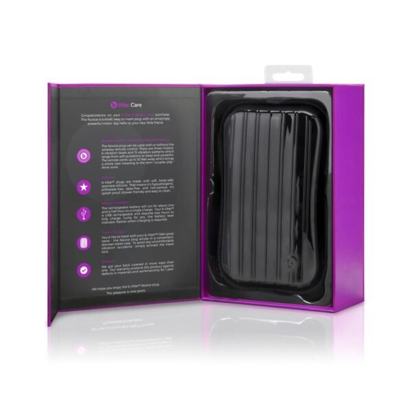 B-Vibe - Novice Remote Control Plug Fuchsia - Image 4