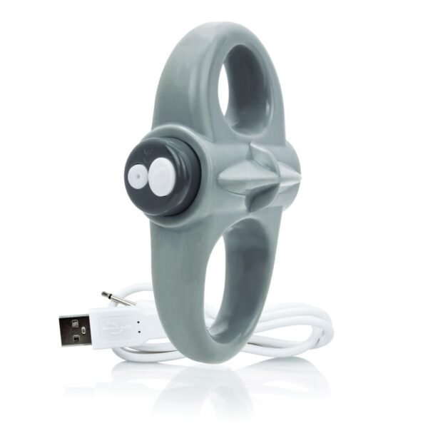 The Screaming O - Charged Yoga Vibe Ring Grey - Image 3