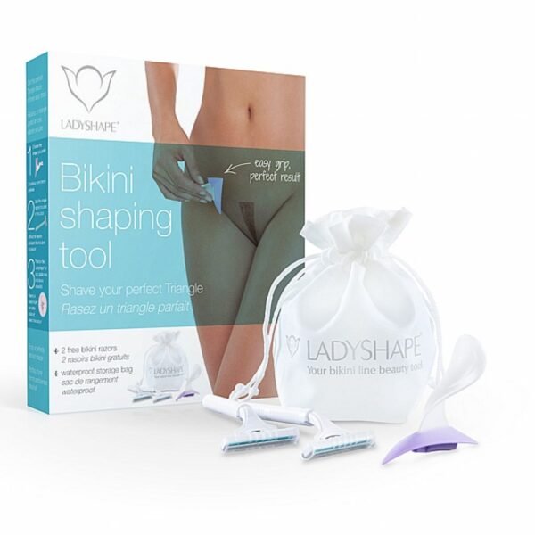 Formavimo priemonė intymioms vietoms skusti Ladyshape trikampio formos