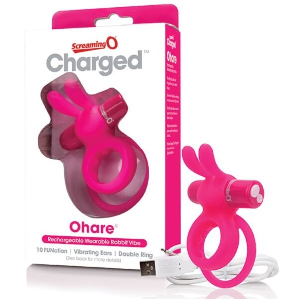 The Screaming O - Charged Ohare Rabbit Vibe rožinis