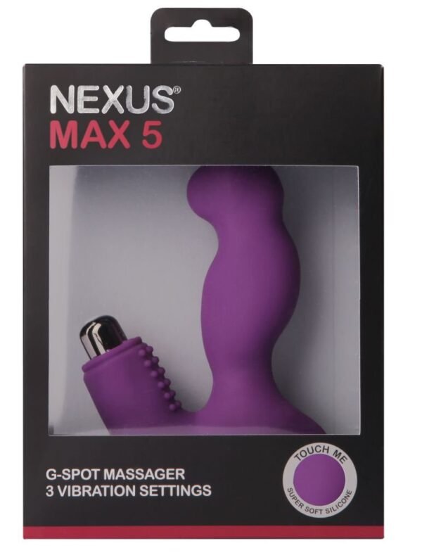 Didelis analinis kištukas vyrams Nexus Max violetinės spalvos - Image 2