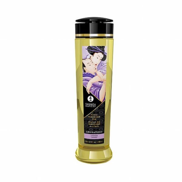 Aliejus masažui Shunga 240ml levandų kvapo