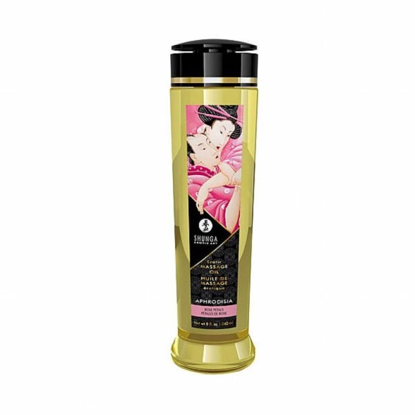 Aliejus masažui Shunga 240ml rožių kvapo