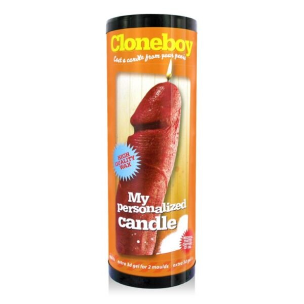 Pasigamink dildo Cloneboy raudonos spalvos