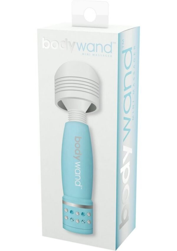 Mažas masažuoklis Bodywand žydros spalvos - Image 2