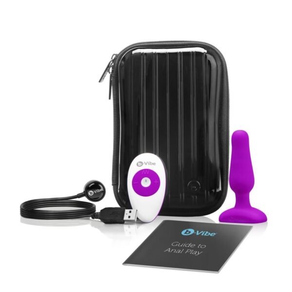 B-Vibe - Novice Remote Control Plug Fuchsia - Image 9