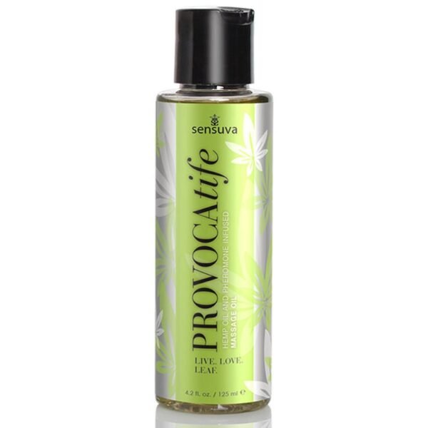 Kanapių ir feromonų masažo aliejus 120 ml