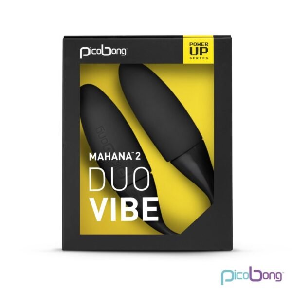 Dvigubas vibratorius juodos spalvos - Image 3