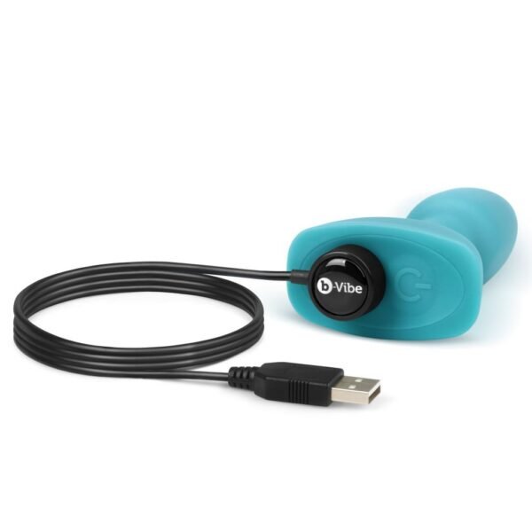 B-Vibe - Rimming Petite Remote Control Plug Teal - Image 7