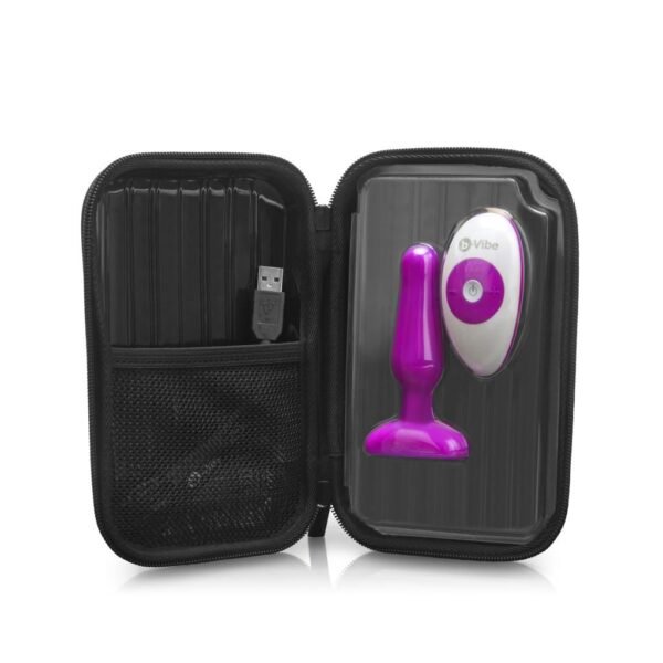 B-Vibe - Novice Remote Control Plug Fuchsia - Image 10