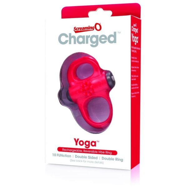 The Screaming O - Charged Yoga Vibe Ring Red - Image 5