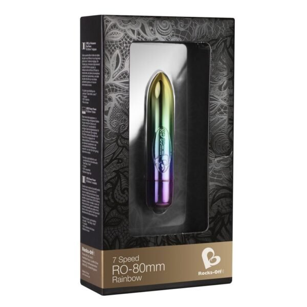 Vibratorius kulka 80mm Rainbow - Image 2