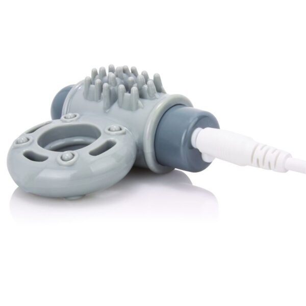 The Screaming O - Charged OWow Vibe Ring Grey - Image 4