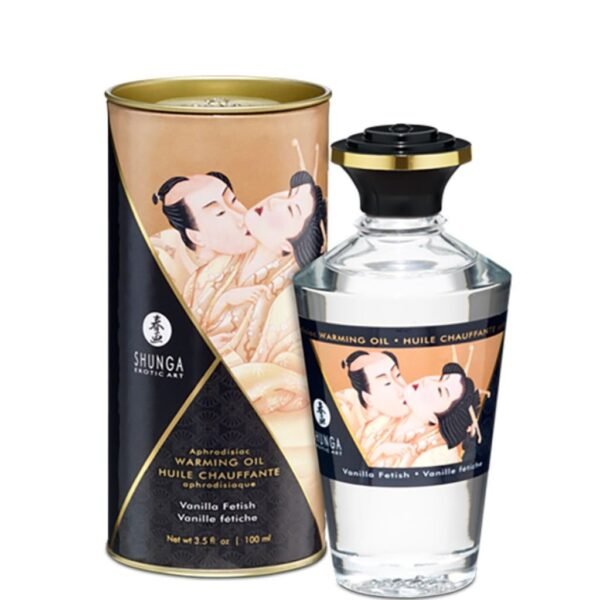 Afrodiziakas šildantis aliejus Vanilės fetišas 100 ml