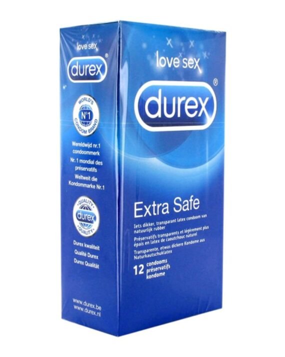 Durex - Extra Safe prezervatyvai 12 vnt