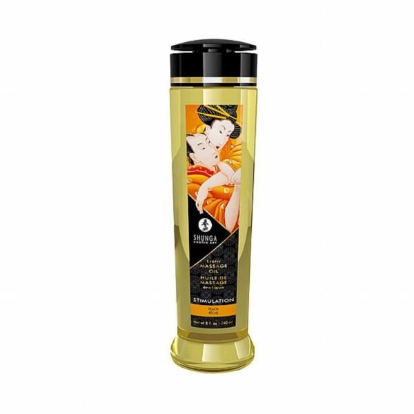 Aliejus masažui Shunga 240ml persikų kvapo