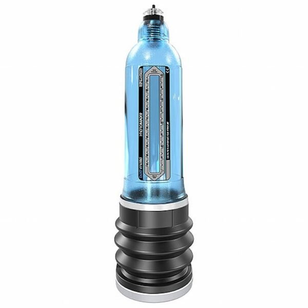 Pompa penio didinimui Bathmate Hydromax9 žydros spalvos