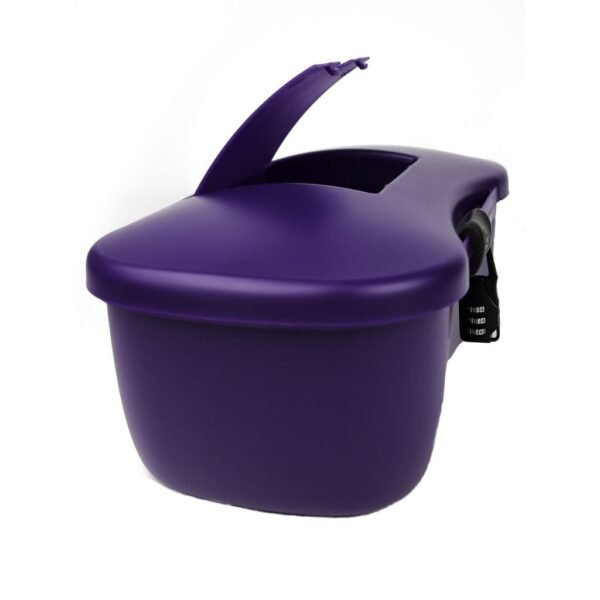 Dėžė higienos reikmėms laikyti violetinės spalvos - Image 4