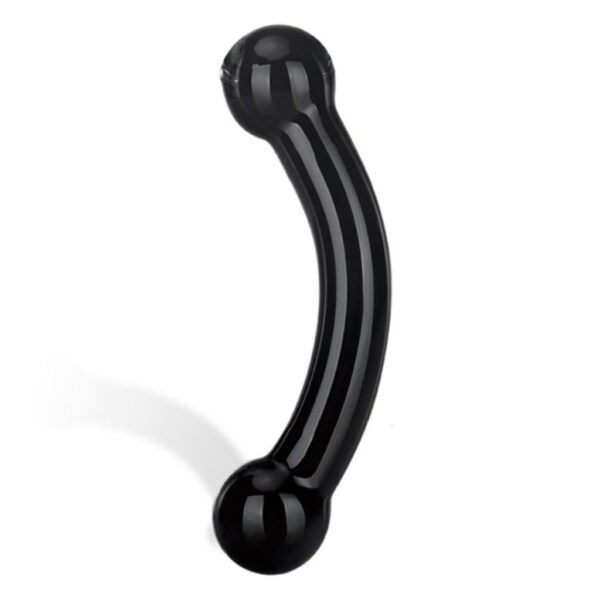 Juodos spalvos dildo Glas