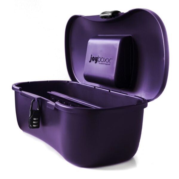 Dėžė higienos reikmėms laikyti violetinės spalvos - Image 6