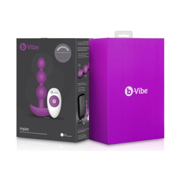 B-Vibe - trigubi analiniai karoliukai - Image 2
