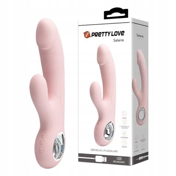 19cm vibratorius Prettylove rožinis - Image 3