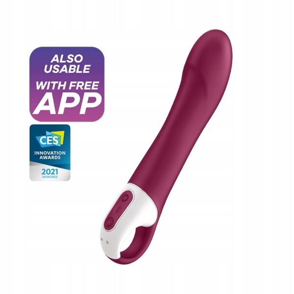 Satisfyer Big Heat Vibratorius su programėle - Image 2