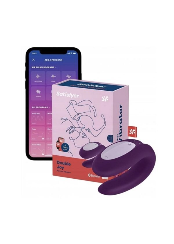 Satisfyer vibratorius poroms violetinis