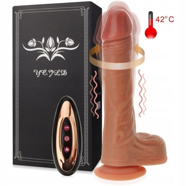 Vibruojantys ir šildantis dildo - Image 2