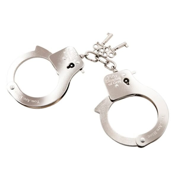 Policininko antrankiai intymiems santykiams Fifty Shades of Grey