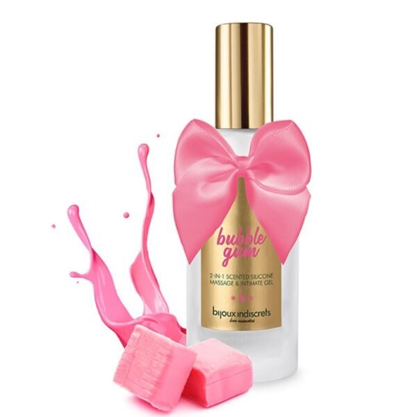 Bijoux Indiscrets - Bubblegum 2 in 1 Scented Silicone Massage and Intimate