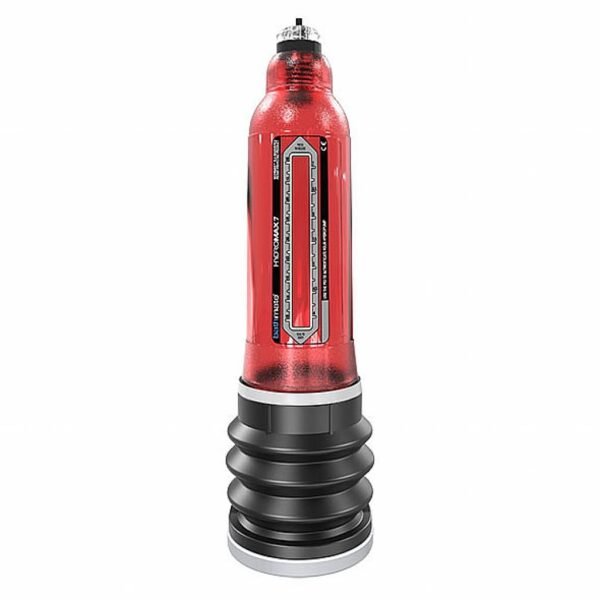 Pompa penio didinimui Bathmate Hydromax7 raudonos spalvos
