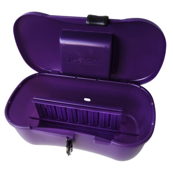 Dėžė higienos reikmėms laikyti violetinės spalvos - Image 7