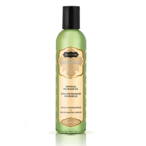 Kama Sutra - Naturalus masažinis aliejus, vanilinis sandalmedis 236ml