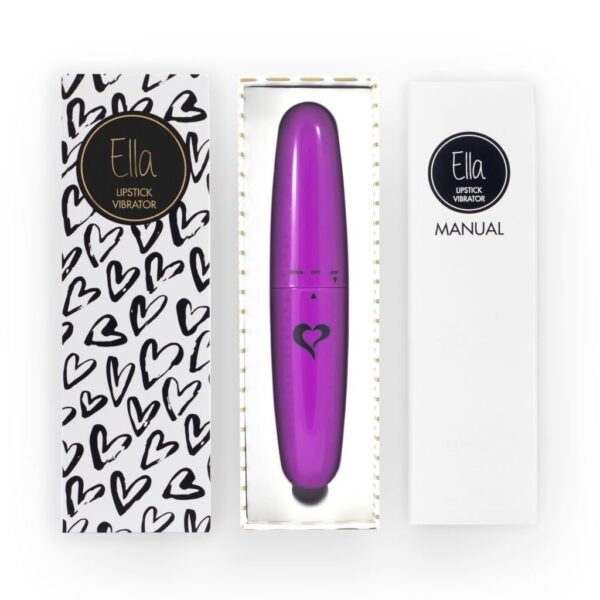 Ella Lipstick Vibratorius Purple - Image 2