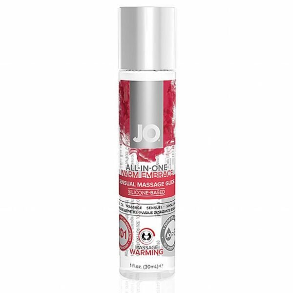 Šildantis masažo aliejus System JO 30 ml