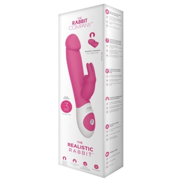 The Rabbit Company - The Realistic Rabbit Hot Pink - Image 2