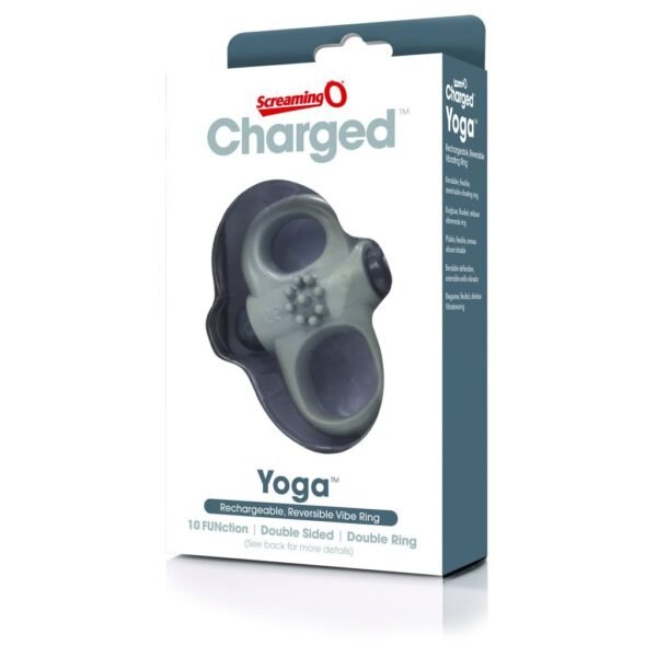 The Screaming O - Charged Yoga Vibe Ring Grey - Image 5