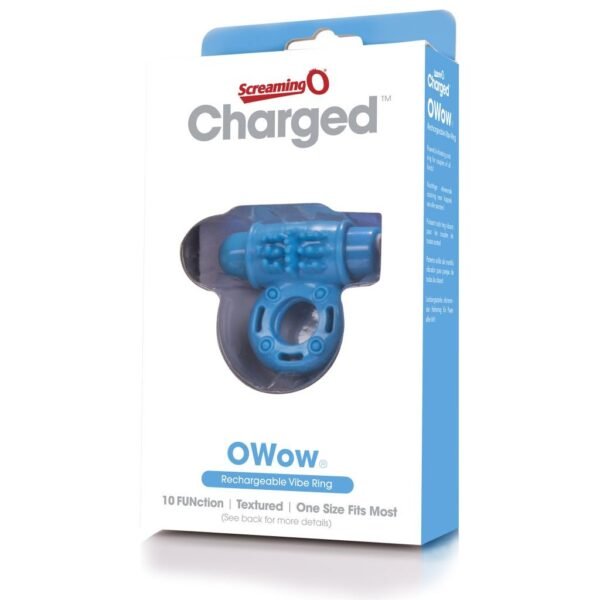 The Screaming O - Charged OWow Vibe Ring Blue - Image 5