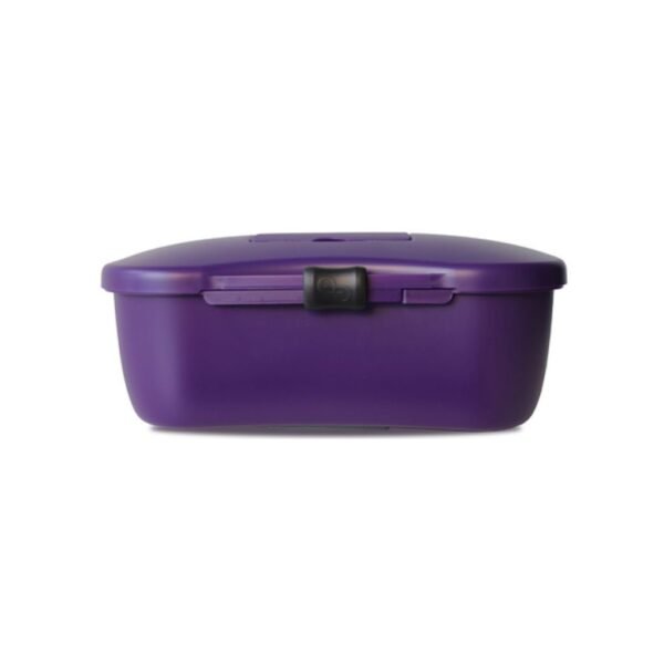 Dėžė higienos reikmėms laikyti violetinės spalvos - Image 3