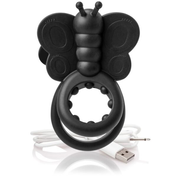The Screaming O - Charged Monarch Wearable Butterfly Vibe Black - Image 2