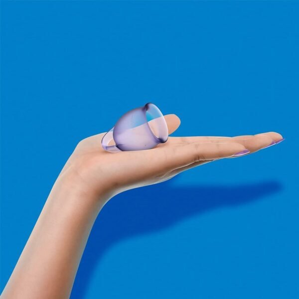 Menstruacinės taurelės Satisfyer 2vnt Violetinės - Image 3